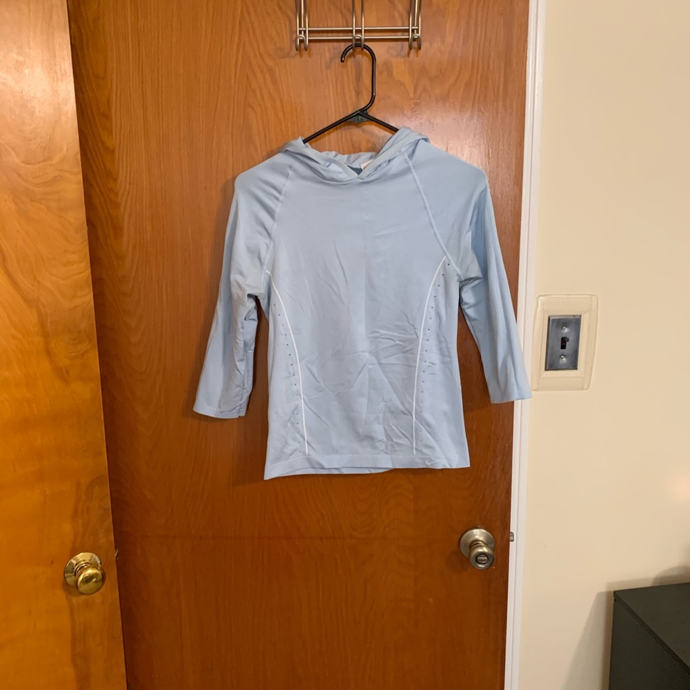 Nike Hooded 3/4 Workout Shirt